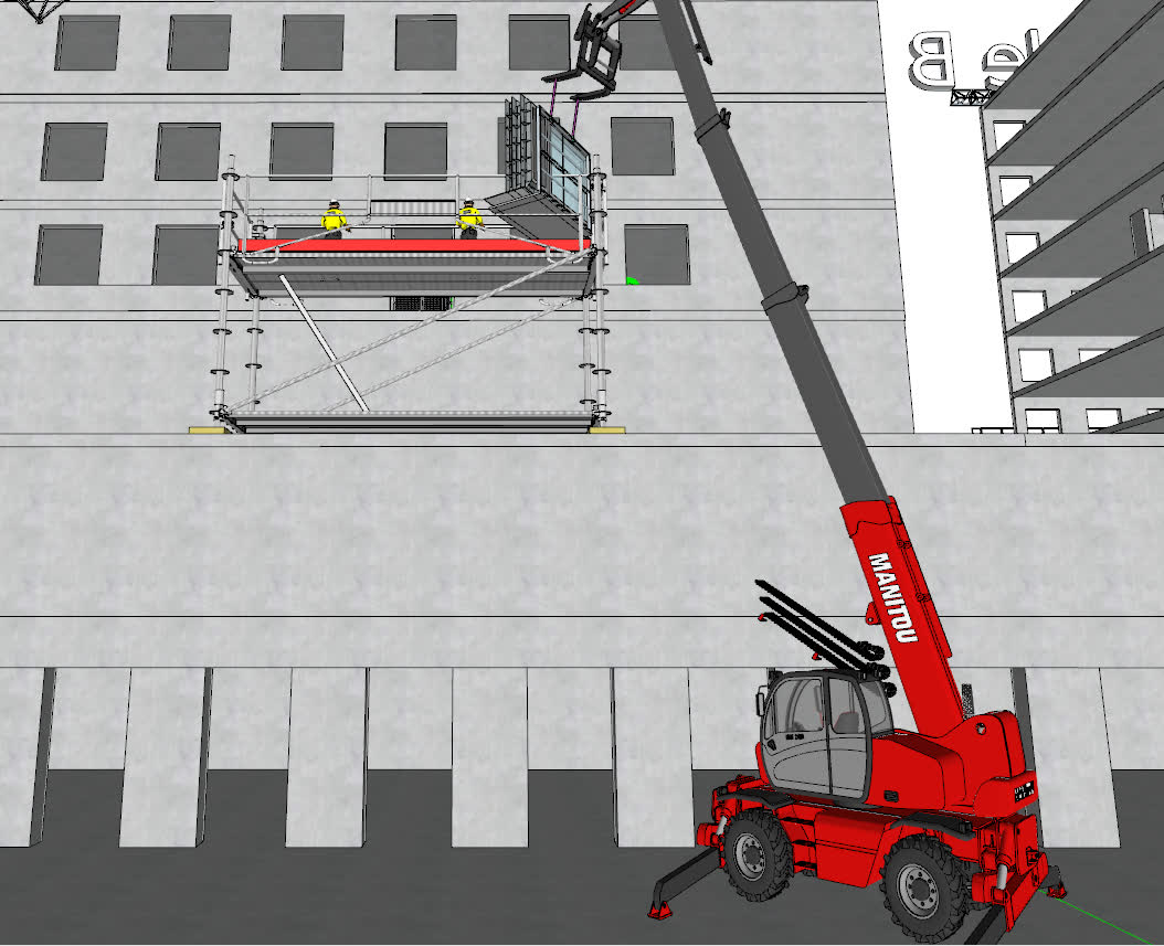 Scene approvisionnement