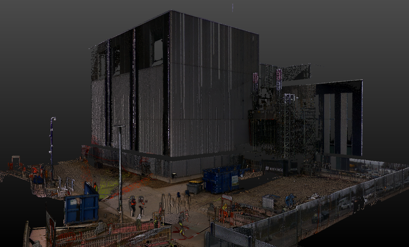 Nuage chantier colorise