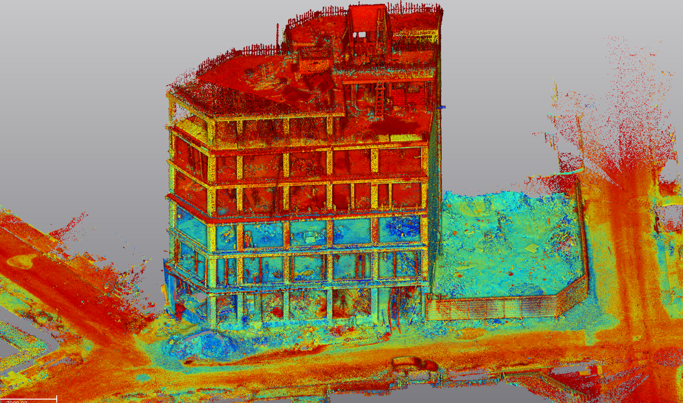 Nuage thermique batiment
